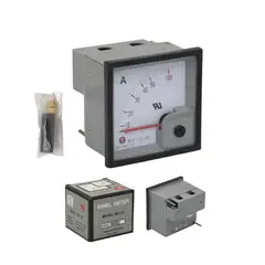 GENERICO - Amperímetro Analógico 72x72mm 0-50-100A 5A BE-72 050A STRONGER