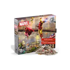 LEGO - Rompecabeza Buffalo Marvel Comics Iron Man 1000 Piezas