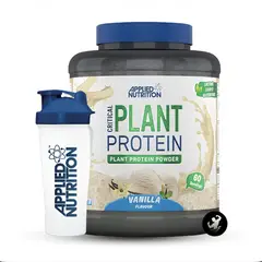 APPLIED NUTRITION - Proteína Vegana Critical Plant 1.8 KG - Vainilla + Shaker
