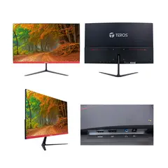 TEROS - Monitor Curvo TE-2403S, 23.8 FHD VA, 144HZ, 1MS, HDMI, DP, Earphone Out
