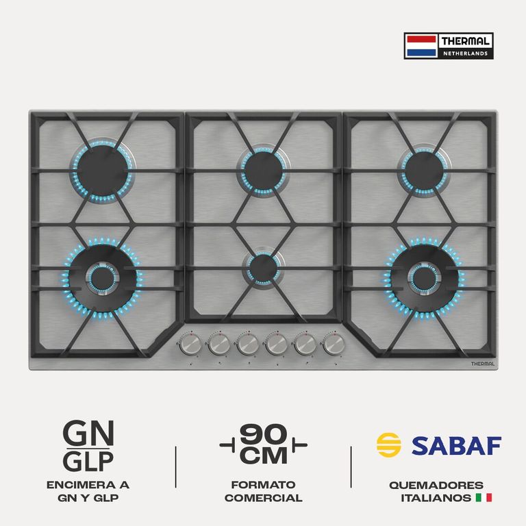ENCIMERA GAS THERMAL RVS 6 HP 90