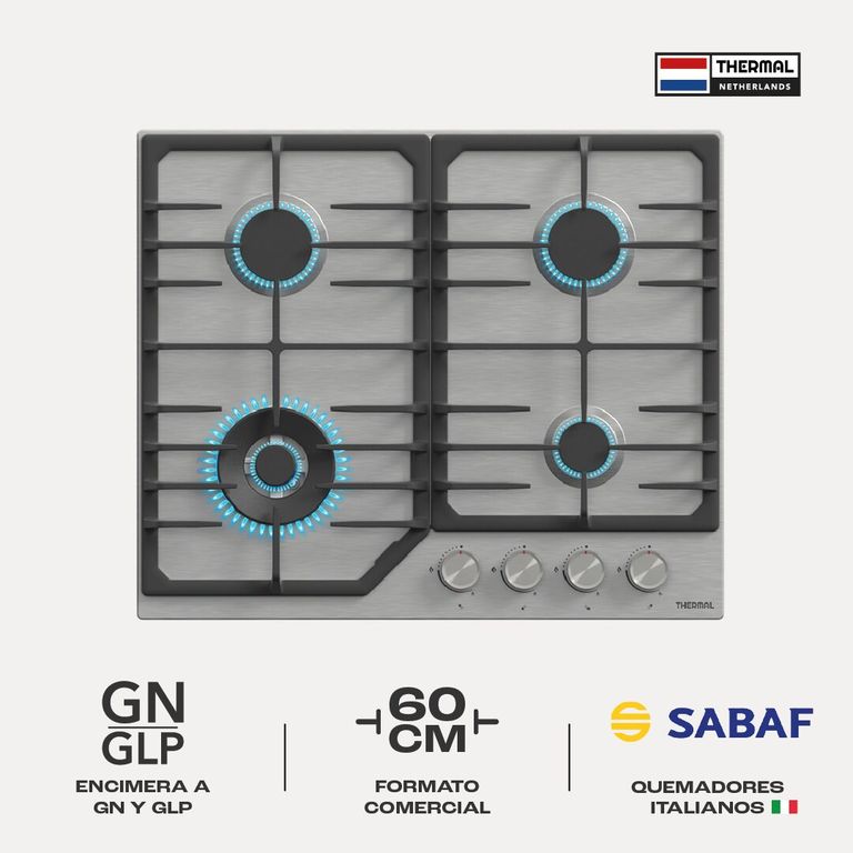 ENCIMERA GAS THERMAL RVS HP 60