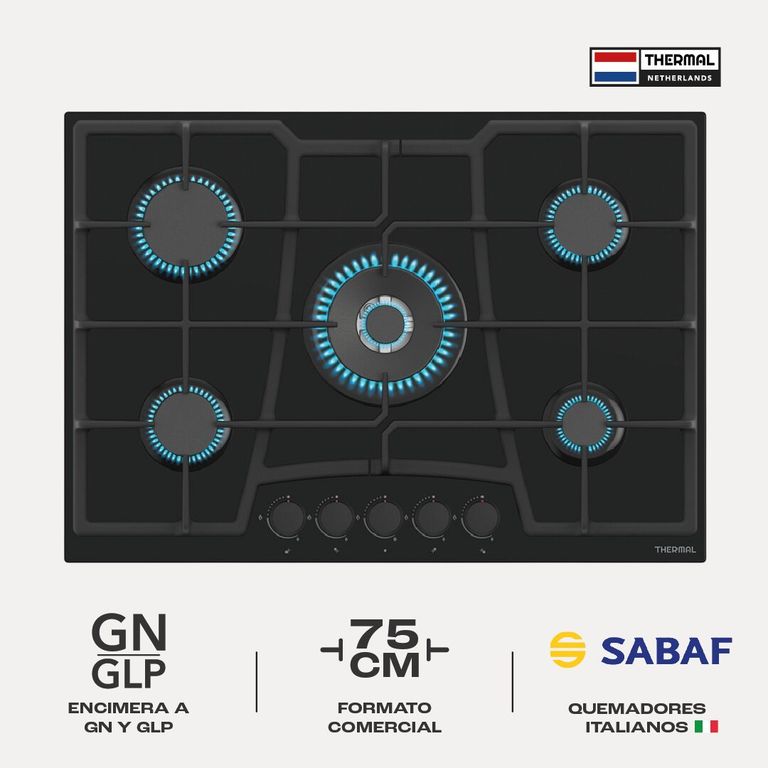 ENCIMERA GAS THERMAL ZWART HP 75