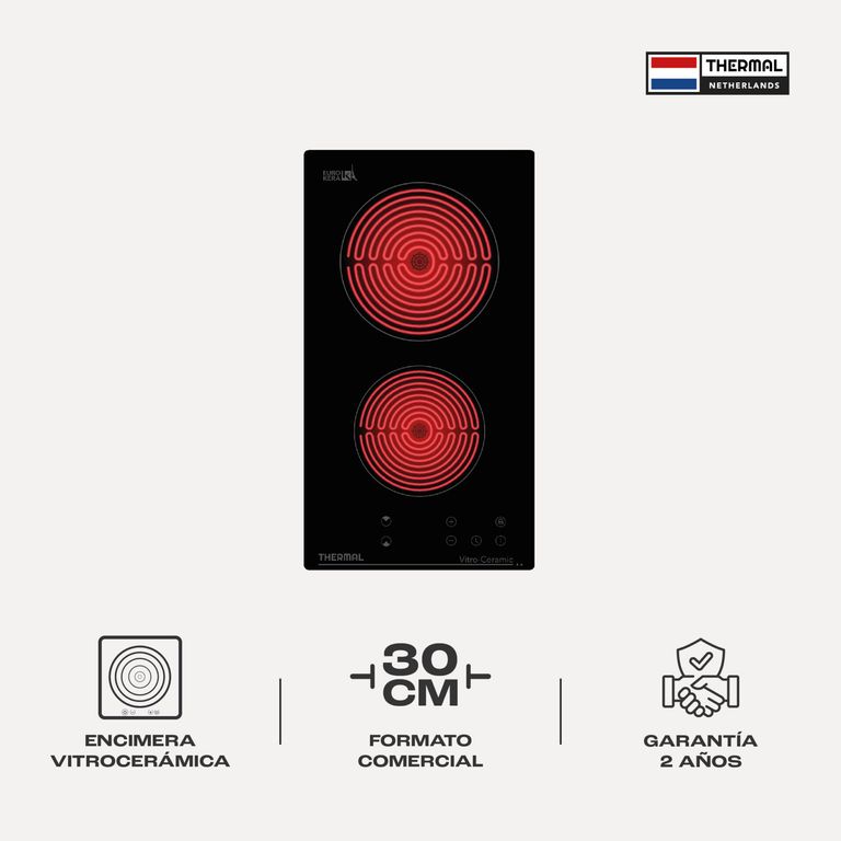 PLACA DE COCINA THERMAL VITRO 2
