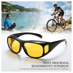 OEM - LENTES DOBLE HD DIA-NOCHE PARA UNA MEJOR VISION AL MANEJAR PREMIUN