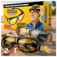 OEM - LENTES DE MANEJO HD DIA-NOCHE PARA UNA MEJOR VISION PREMIUN