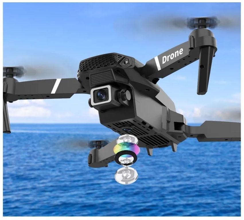 Dron Profesional E88 Pro 4K con Cámara Dual HD WiFi Plegable Principiante