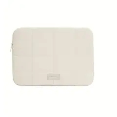 GENERICO - Funda Acolchada para Laptop Portátil de 14 pulgadas - Beige