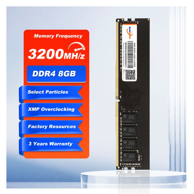 Memoria RAM DDR4 3200MHz para Computadora de Escritorio, 8GB