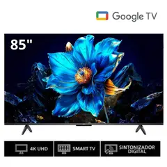 TCL - Televisor QLED 85 UHD 4K Smart TV 85A400