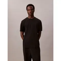 CALVIN KLEIN - Camiseta de algodón supima con logo CK