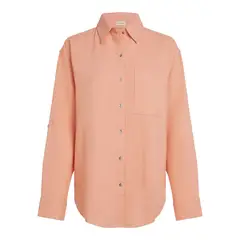 CALVIN KLEIN - Camisa de gasa doble CK