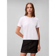 CALVIN KLEIN - Camiseta clásica de algodón regenerativo 20s CK
