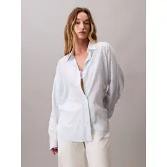 CALVIN KLEIN - Camisa estampada manga larga CK