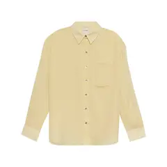 CALVIN KLEIN - Blusa de manga remangable CK