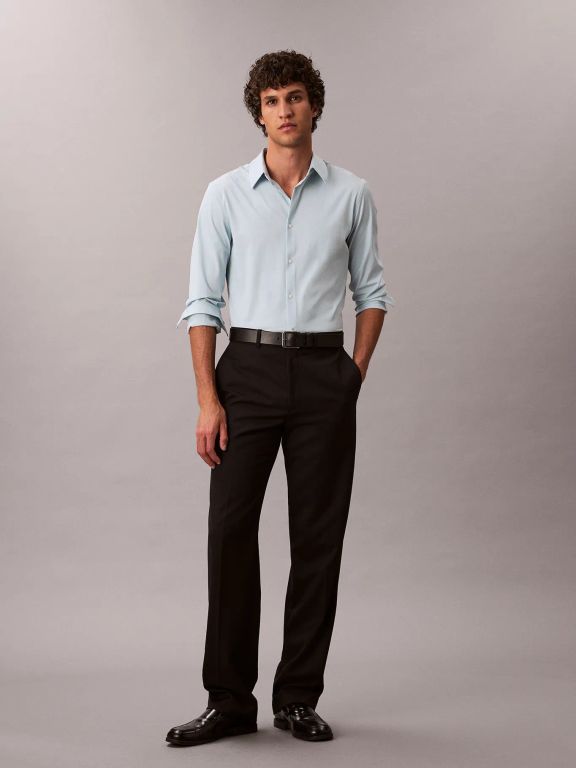 CAMISA LS TECH STRETCH SLIM SHIRT
