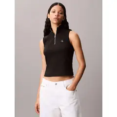 CALVIN KLEIN - Camiseta sin mangas con cremallera CK