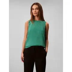 CALVIN KLEIN - Blusa sin mangas con estampado CK