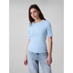CALVIN KLEIN - Camiseta de algodón con logotipo CK