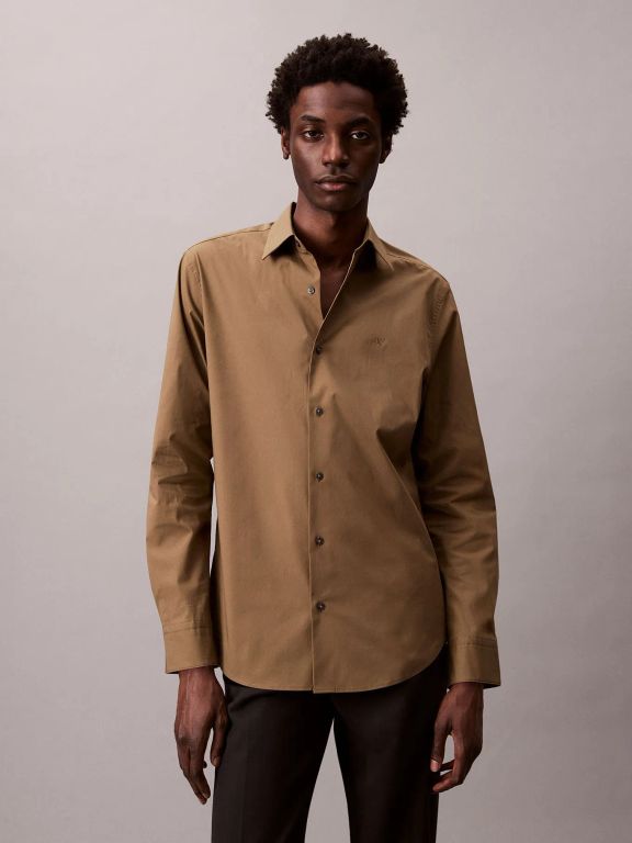 CAMISA LS SOLID STRETCH CLASSIC SHIRT