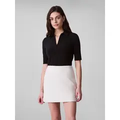 CALVIN KLEIN - Polo clásico con cuello abierto CK