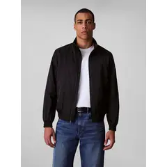 CALVIN KLEIN - Chaqueta harrington acolchada de manga larga CK