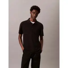 CALVIN KLEIN - Polo elástico con rayas CK