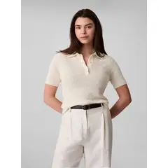 CALVIN KLEIN - Suéter de tejido bouclé CK