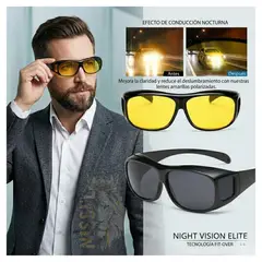 OEM - LENTES HD 2x1 DIA-NOCHE PARA UNA MEJOR VISION AL MANEJAR