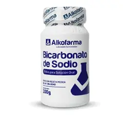 ALKOFARMA - BICARBONATO DE SODIO 100 GRAMOS (pack de 2)
