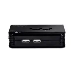 TRENDNET - SWITCH KVM DE ESCRITORIO 2 PUERTOS VGA-USB l P-N TK-207K