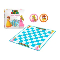 GENERICO - USAOPOLY Super Mario Checkers Princess Power Edition