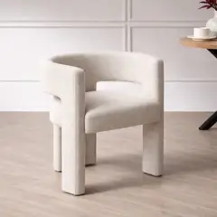 GENERICO - Butaca Blend forma Organica color Marfil Suave - Refer Store