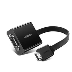 UGREEN - Adaptador HDMI a VGA con Audio (40248)