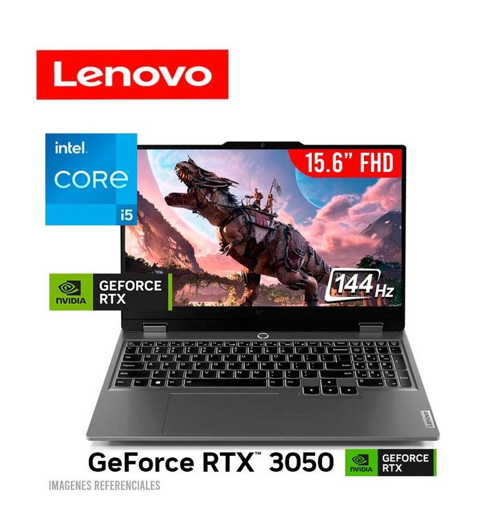 LOQ 15IAX9 I5 12450HX 16GB 512GB RTX 3050 6GB 15.6 FHD 144HZ