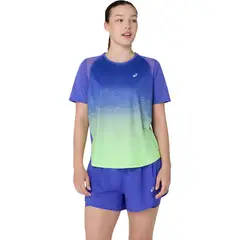 ASICS - Polo Road Fade SS Top Mujer
