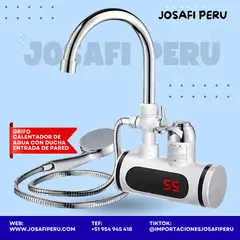 GENERICO - GRIFO CALENTADOR DE AGUA CON DUCHA Entrada de Pared
