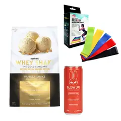 SYNTRAX - Whey Shake 2 LB - Proteina Whey - Vainilla Shake