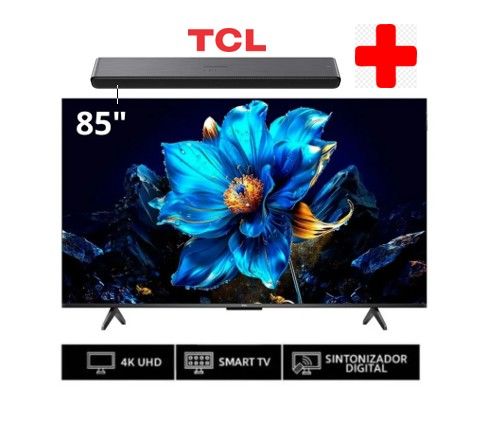 Televisor QLED 85 UHD 4K Smart TV 85A400 + SOUNDBAR