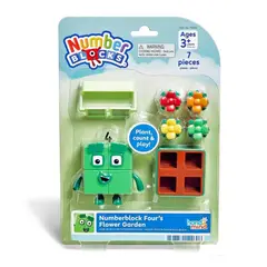 LEARNING - Numberblocks Figura 4 Jardin Didactico Number Blocks