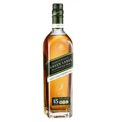 JOHNNIE WALKER - Whisky Green Label Botella 750ml - Sin caja