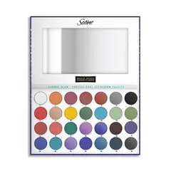 SATINE - Paleta de Sombras Profesional Runway Glam 28 Tonos