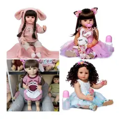 GENERICO - Muñeca Bebé Realista Reborn Interactiva