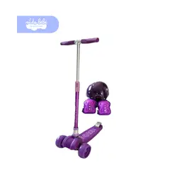 OKA - SCOOTER MAXI EQUIPADO MORADO Y LILA DELUXE