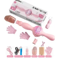 GENERICO - Máquina de Burbujas de Humo de Colores Rosado