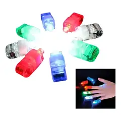 GENERICO - Anillos de Luces LED para Dedos