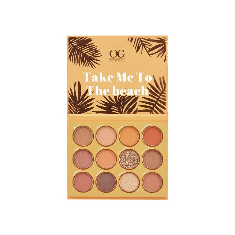 Paleta de Sombras Take Me To The Beach 12 Tonos