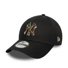 New Era - Gorra 9Forty MLB New York Yankees Camo Infill Negro