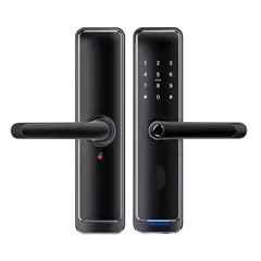 NEXIO - Cerradura Inteligente Wifi HR03 Negro