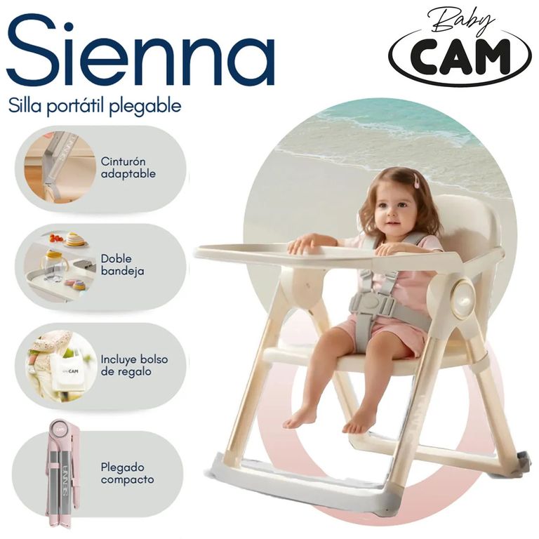 Silla Portatil Plegable «SIENNA» Edición Limitada Beige